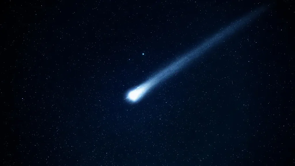 Un Cometa Se Rompe En Pleno Espacio