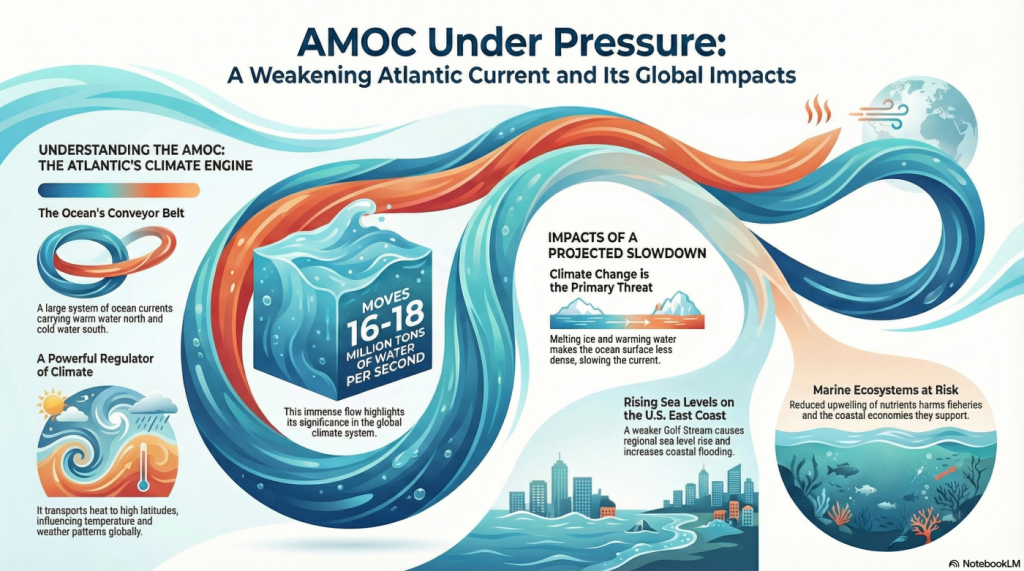 Científicos alertan sobre el posible colapso del AMOC y su impacto en el clima global 3 Cambio climático