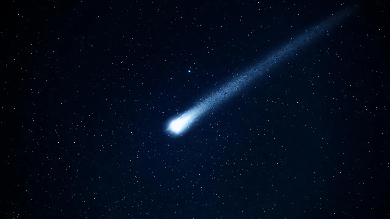 Un Cometa Se Rompe En Pleno Espacio
